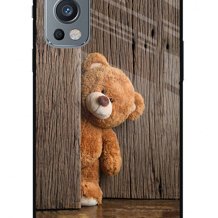 Teddy Wooden OnePlus Nord 2 5G Glass Case