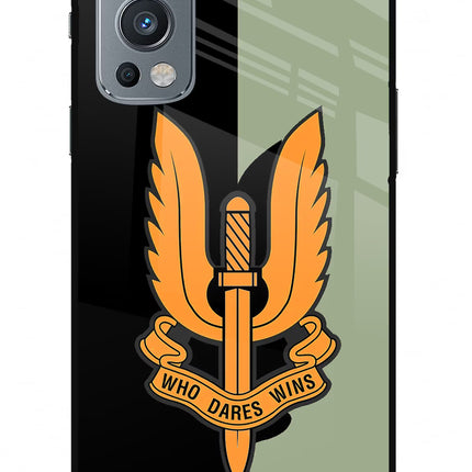 Balidan Logo OnePlus Nord 2 5G Glass Case Back Cover by Casekaro