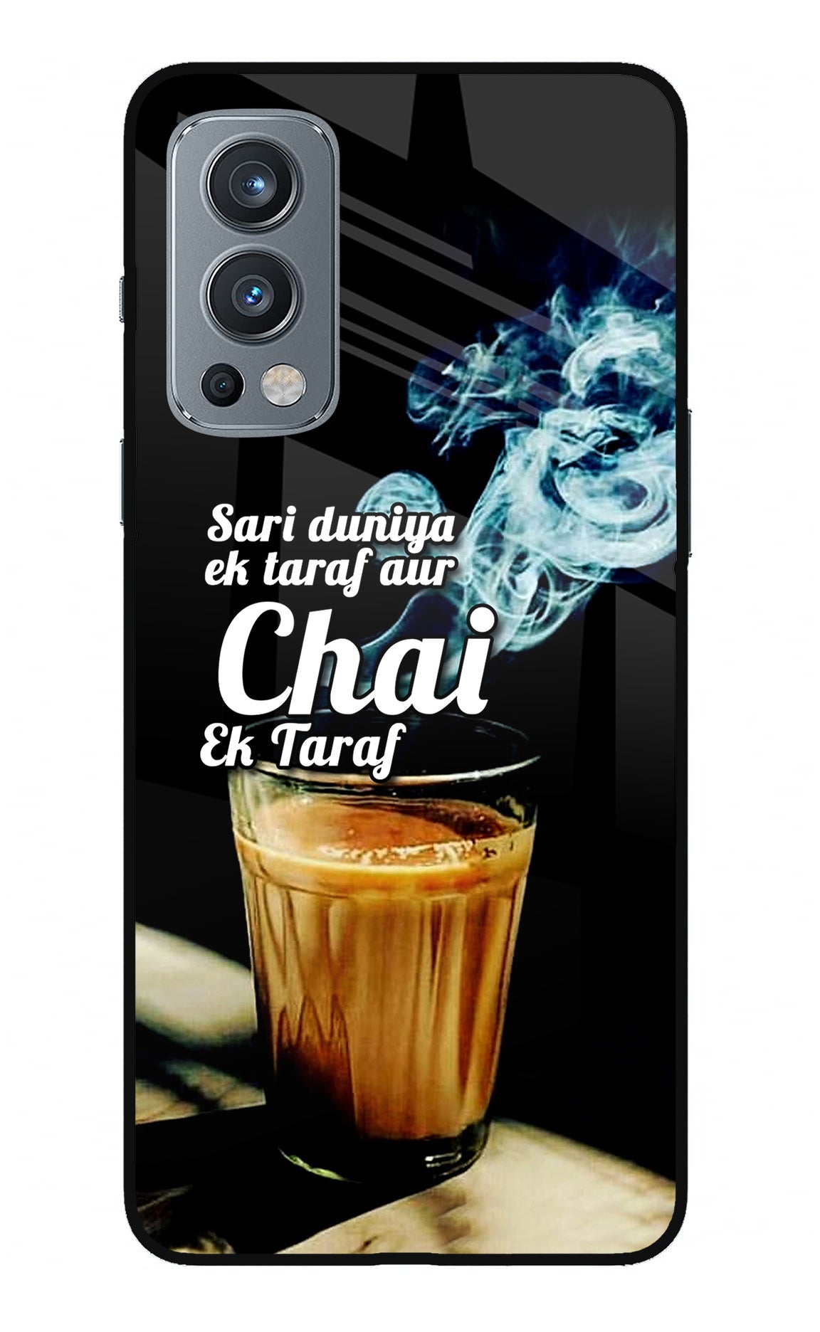 Chai Ek Taraf Quote OnePlus Nord 2 5G Glass Case