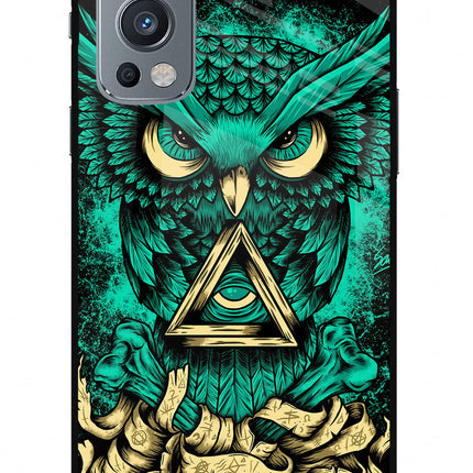 Green Owl OnePlus Nord 2 5G Glass Case