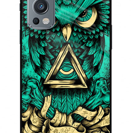 Green Owl OnePlus Nord 2 5G Glass Case