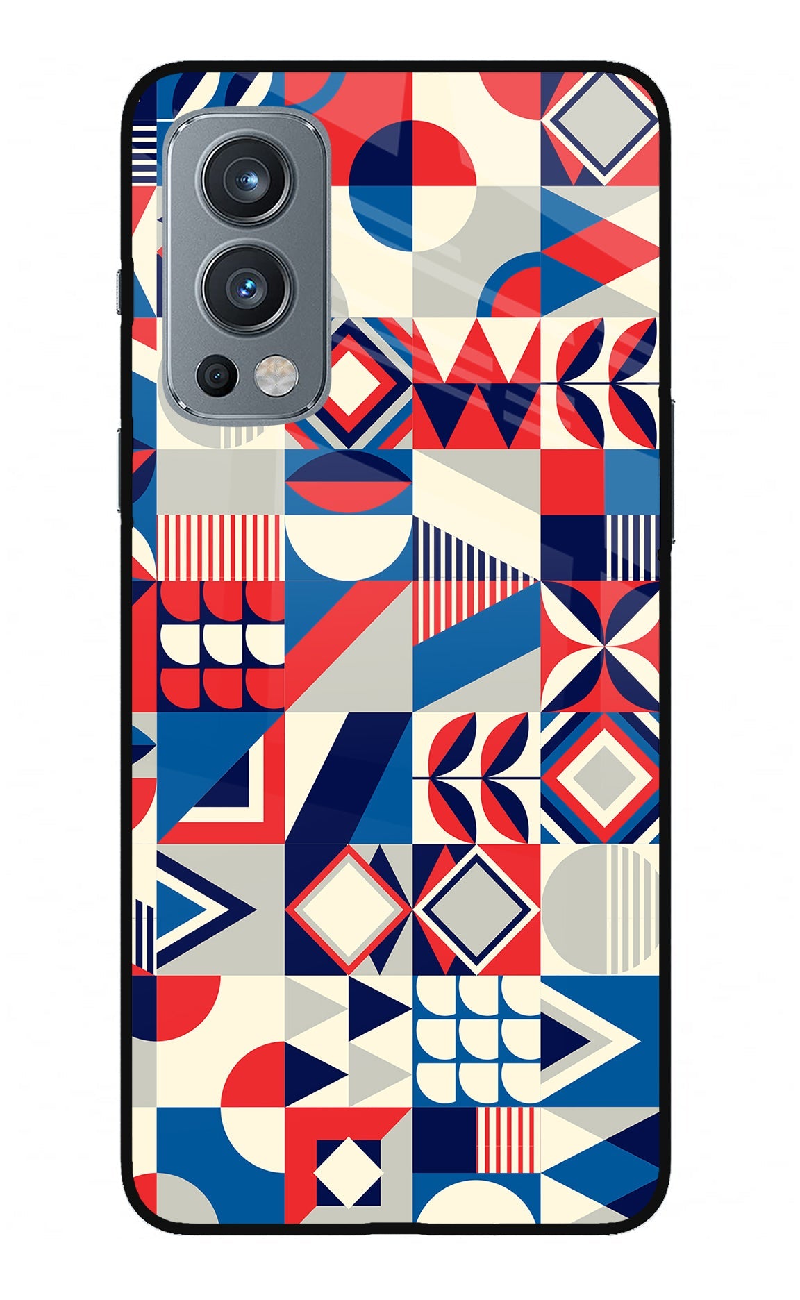 Colorful Pattern OnePlus Nord 2 5G Back Cover