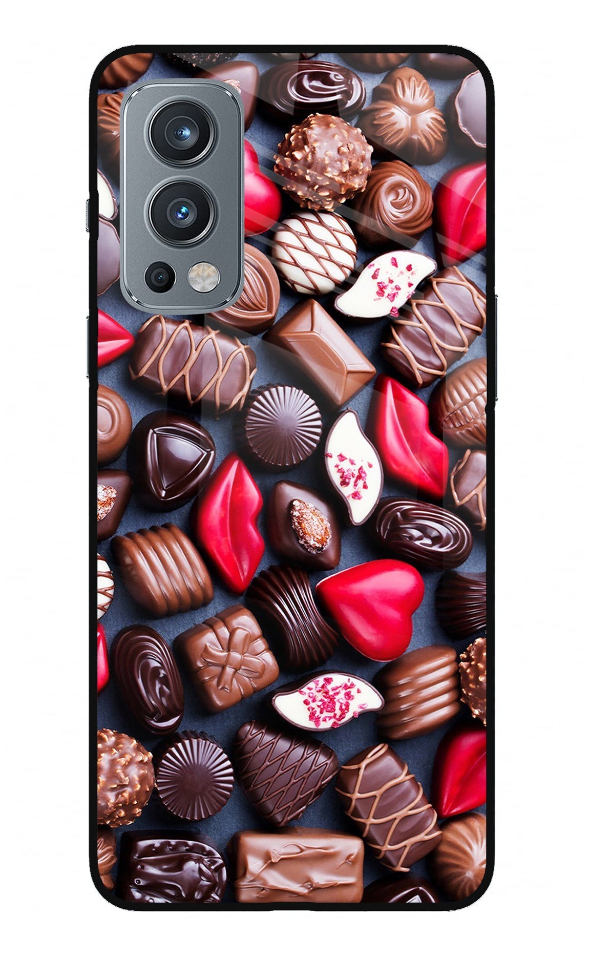 Chocolates OnePlus Nord 2 5G Glass Case
