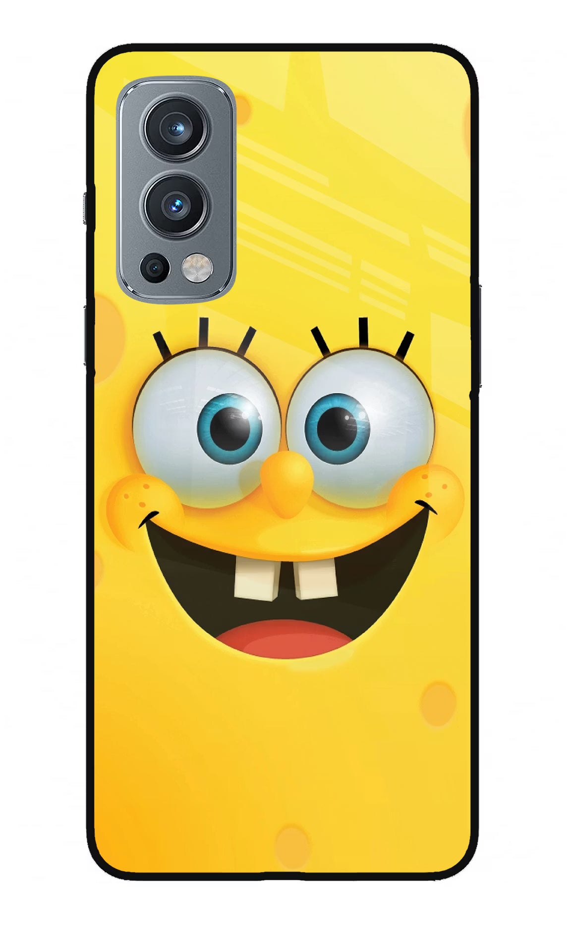 Sponge 1 OnePlus Nord 2 5G Glass Case Back Cover by Casekaro