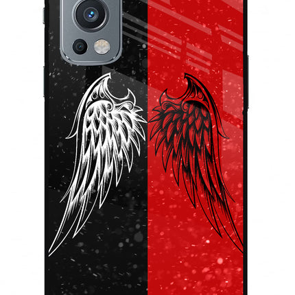 Wings OnePlus Nord 2 5G Glass Case
