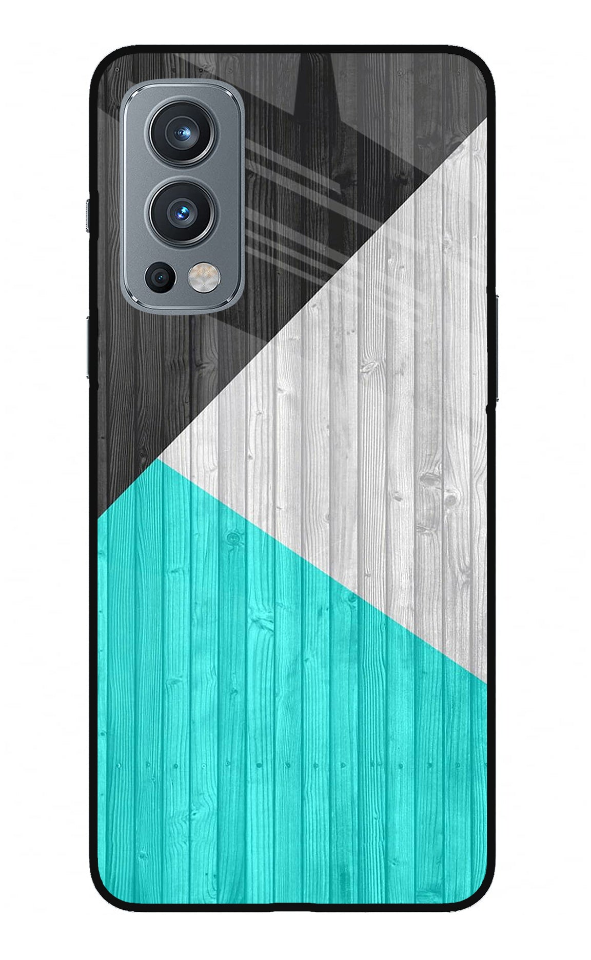 Wooden Abstract OnePlus Nord 2 5G Glass Case