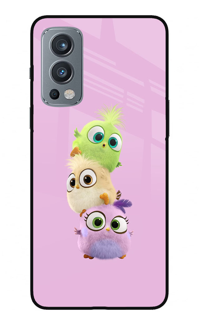 Cute Little Birds OnePlus Nord 2 5G Glass Case
