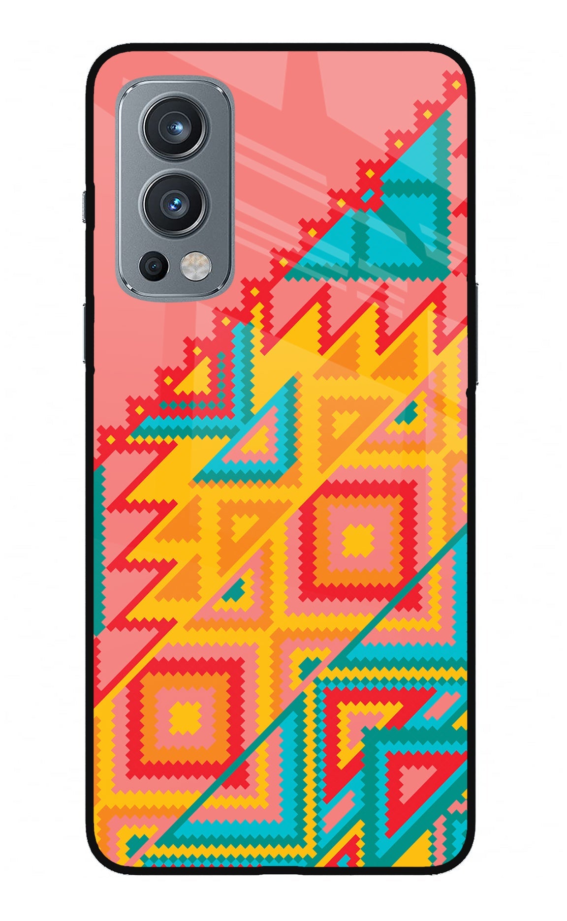 Aztec Tribal OnePlus Nord 2 5G Glass Case