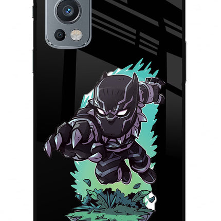 Black Panther OnePlus Nord 2 5G Glass Case