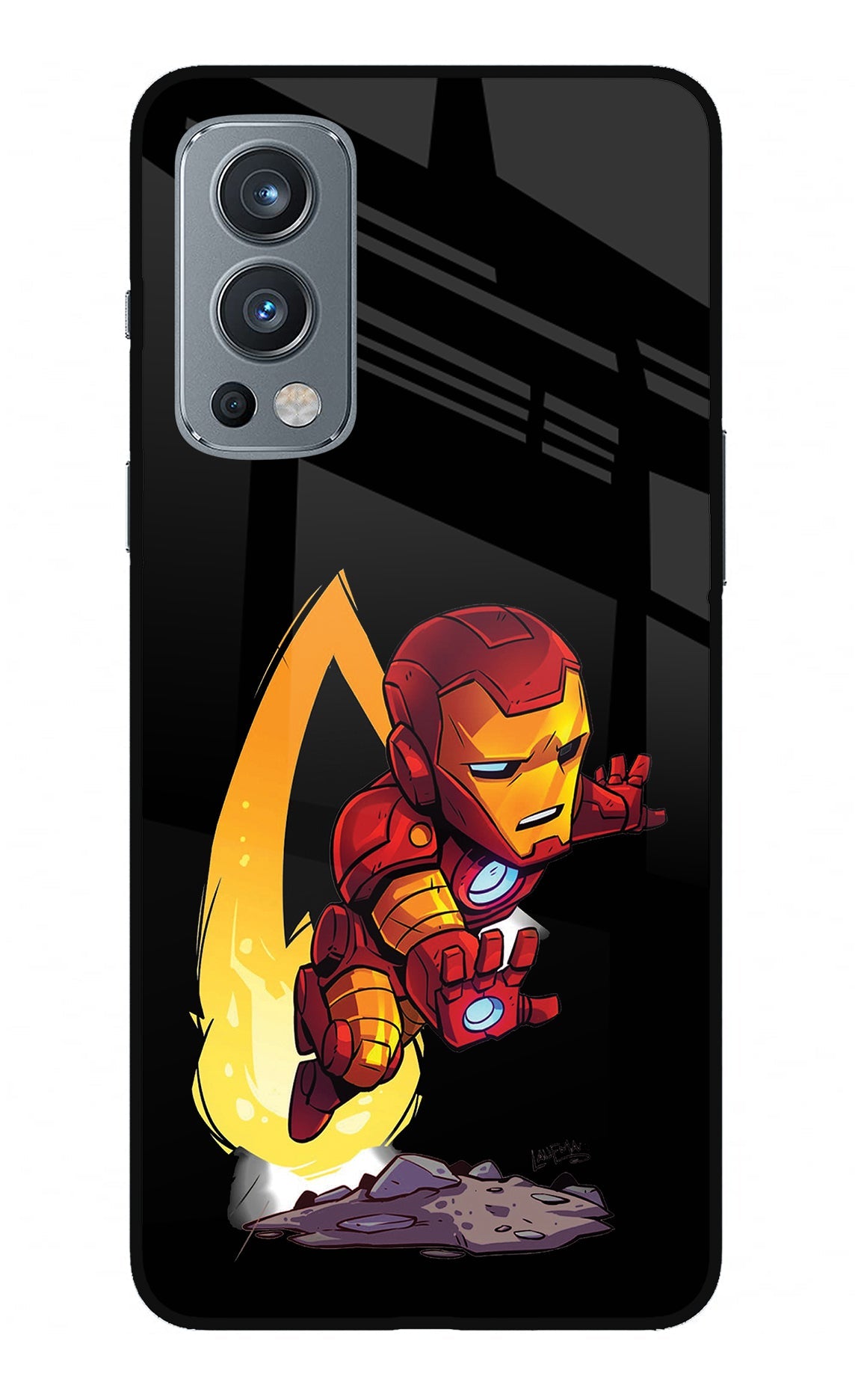 IronMan OnePlus Nord 2 5G Glass Case