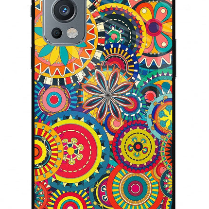 Gol Gol Art OnePlus Nord 2 5G Glass Case
