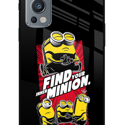 Find your inner Minion OnePlus Nord 2 5G Glass Case