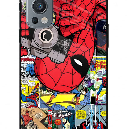 Spider Man OnePlus Nord 2 5G Glass Case