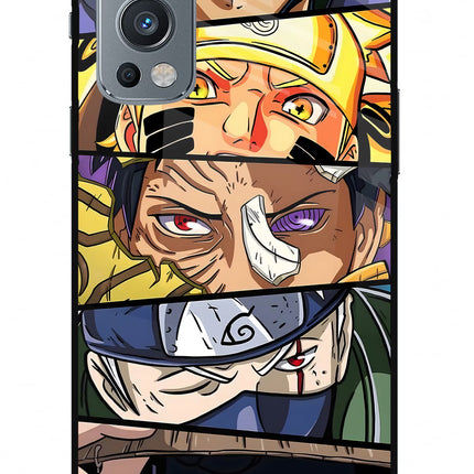 Naruto Character OnePlus Nord 2 5G Glass Case