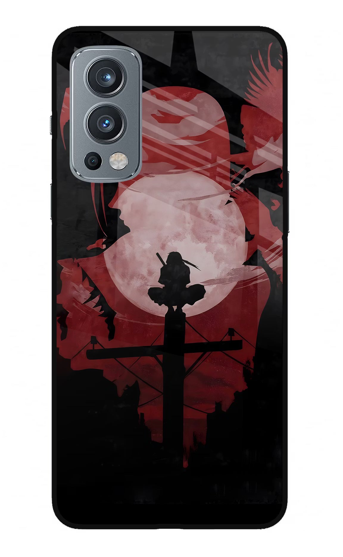 Naruto Anime OnePlus Nord 2 5G Glass Case Back Cover by Casekaro