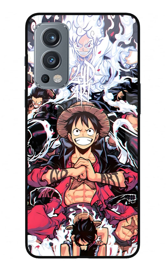 One Piece Anime OnePlus Nord 2 5G Glass Case