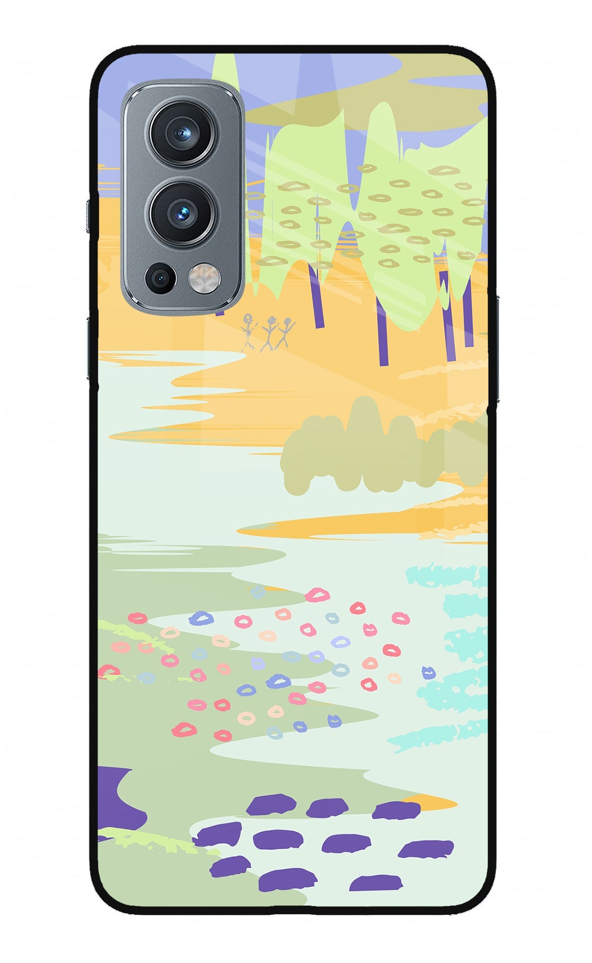 Scenery OnePlus Nord 2 5G Glass Case