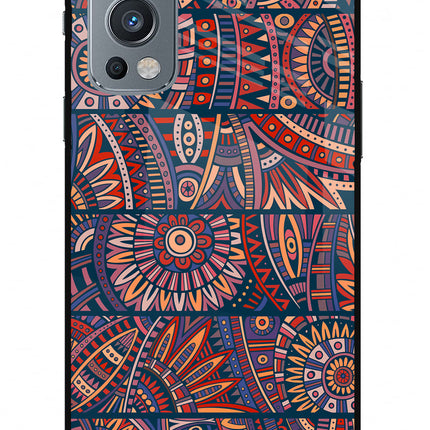 African Culture Design OnePlus Nord 2 5G Glass Case