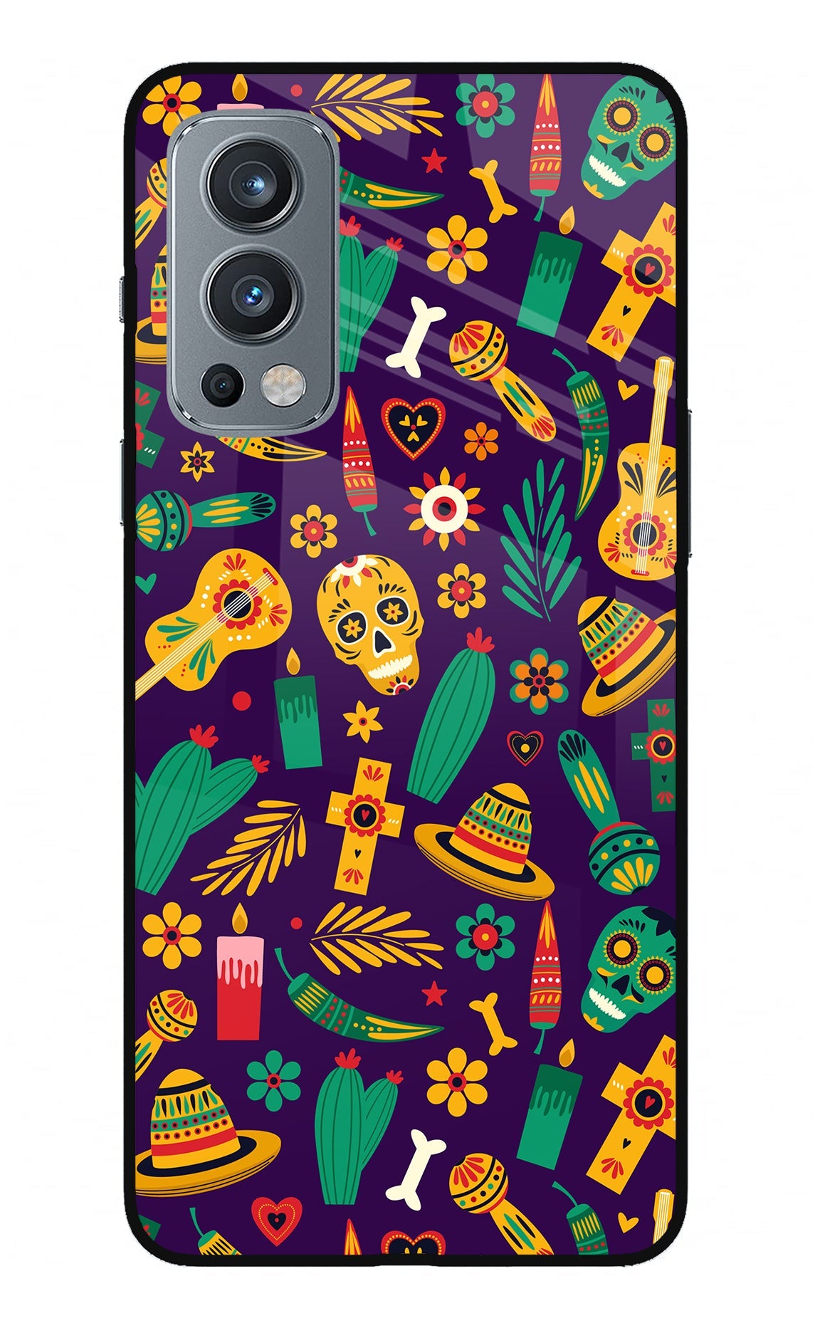 Mexican Artwork OnePlus Nord 2 5G Glass Case