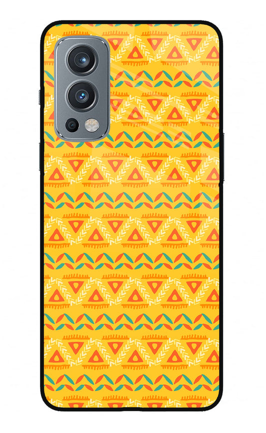 Tribal Pattern OnePlus Nord 2 5G Glass Case