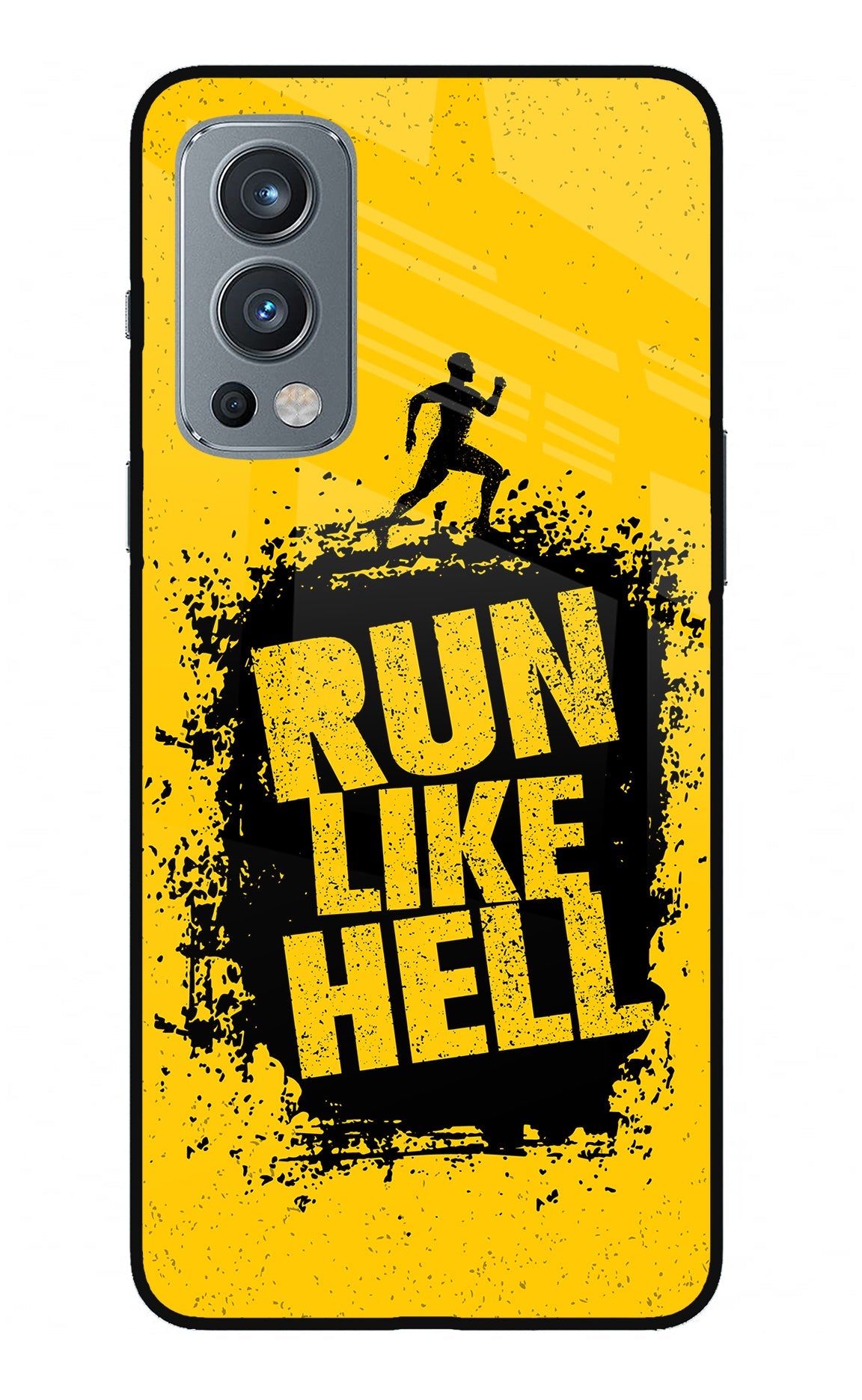 Run Like Hell OnePlus Nord 2 5G Back Cover