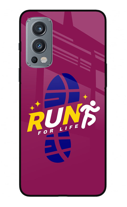 Run for Life OnePlus Nord 2 5G Glass Case