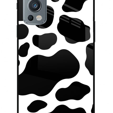 Cow Spots OnePlus Nord 2 5G Glass Case