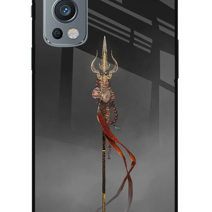 Shiv Trishul OnePlus Nord 2 5G Glass Case