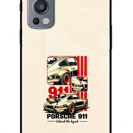 Classic Porsche 911 OnePlus Nord 2 5G Glass Case