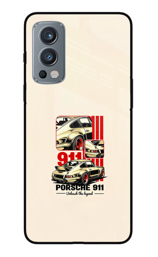 Classic Porsche 911 OnePlus Nord 2 5G Glass Case