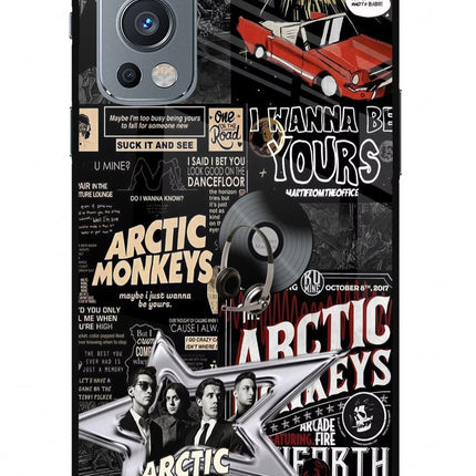 Arctic Monkeys OnePlus Nord 2 5G Glass Case