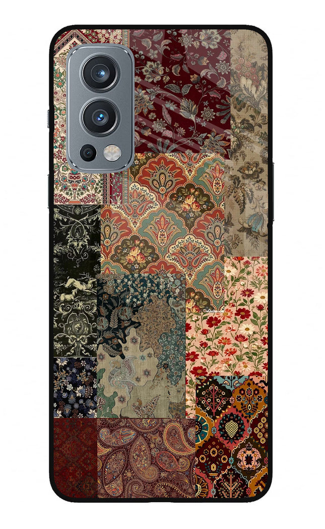 Desi Print OnePlus Nord 2 5G Glass Case