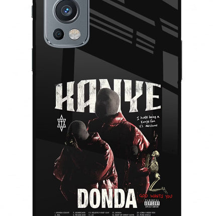 Donda Kanye West OnePlus Nord 2 5G Glass Case