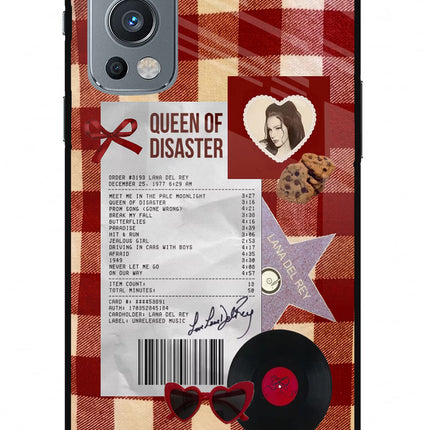 Queen of Disaster OnePlus Nord 2 5G Glass Case