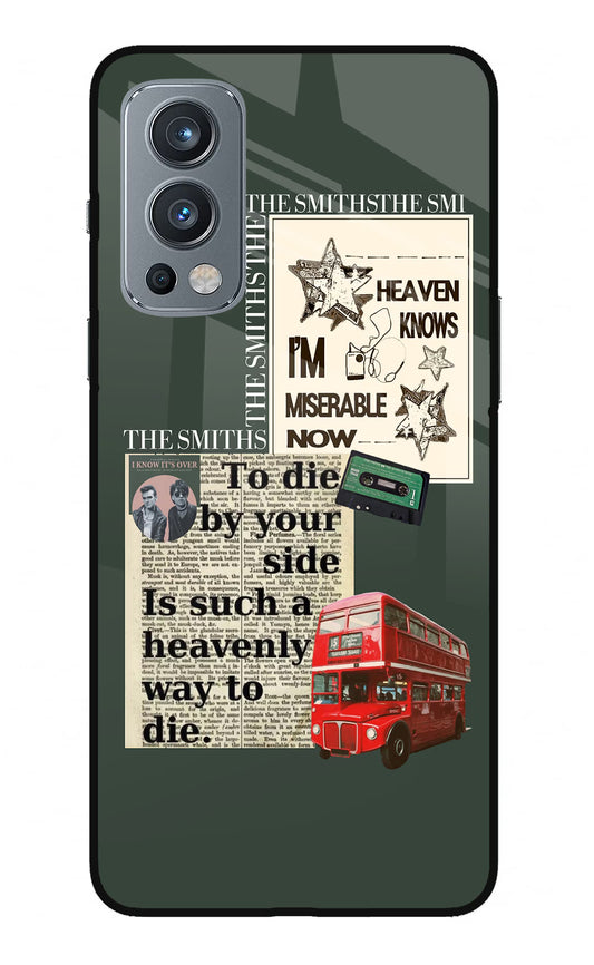 The Smiths OnePlus Nord 2 5G Glass Case