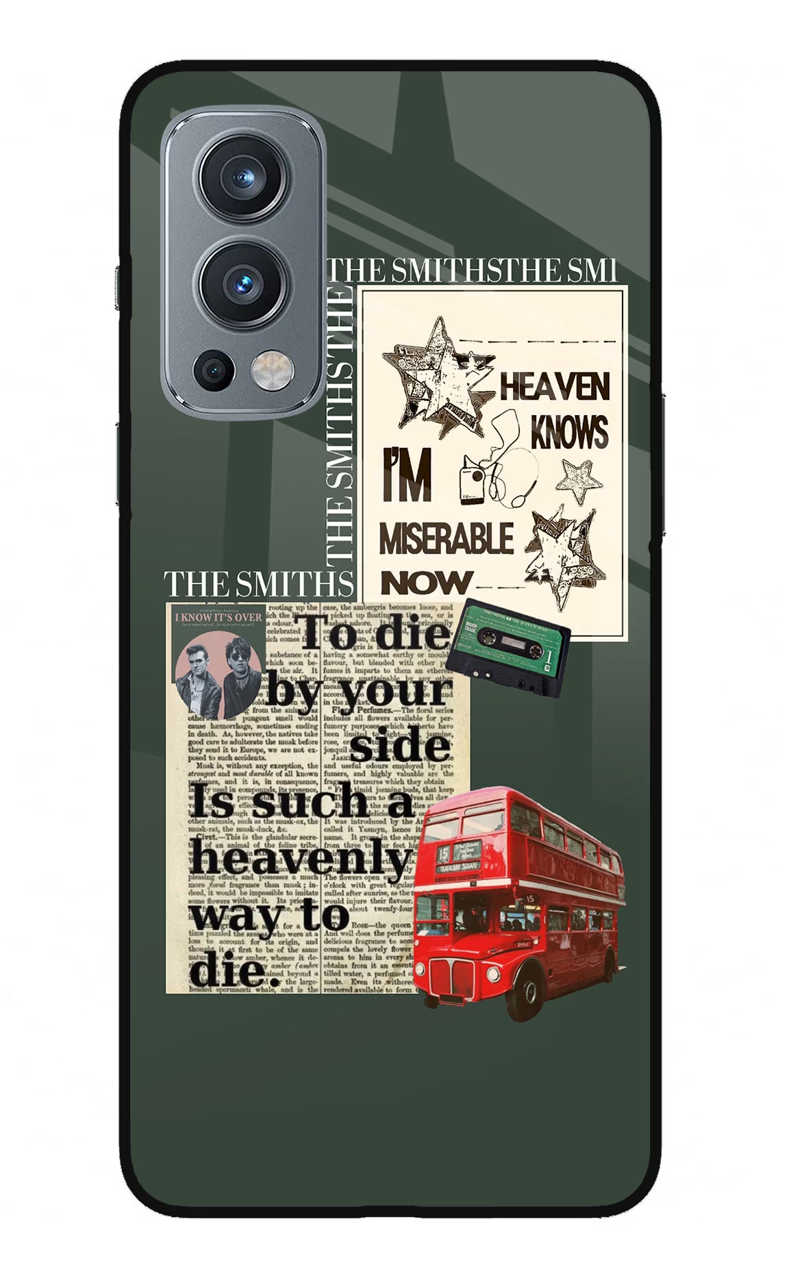 The Smiths OnePlus Nord 2 5G Glass Case Back Cover by Casekaro