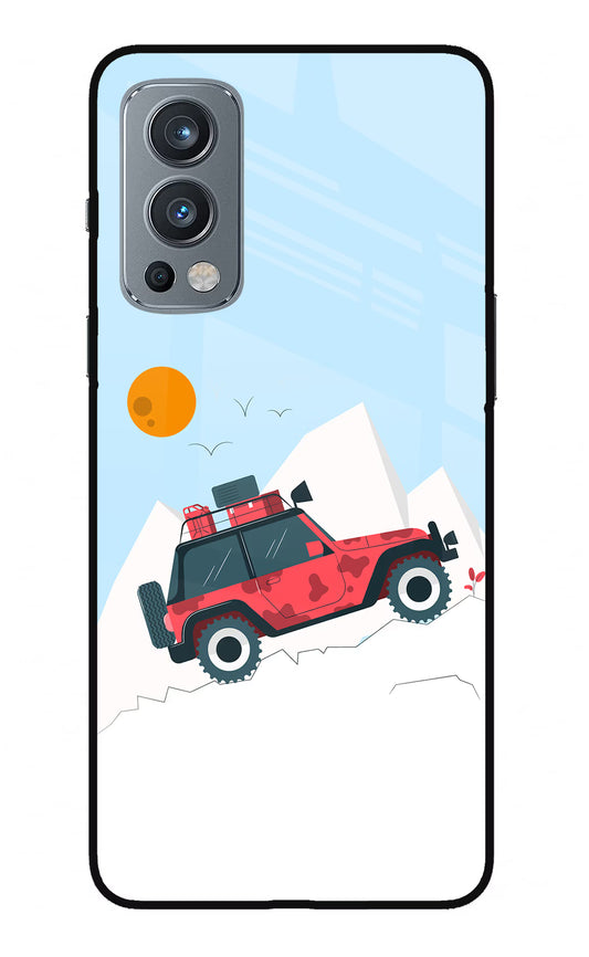 Mountain Trail Beast OnePlus Nord 2 5G Glass Case