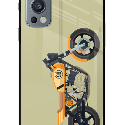 Vertical Speedster OnePlus Nord 2 5G Glass Case