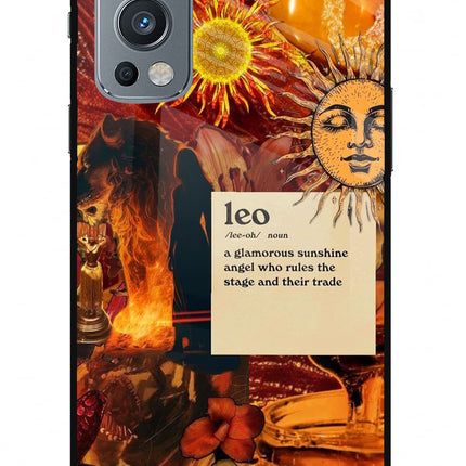 Leo Zodiac OnePlus Nord 2 5G Glass Case