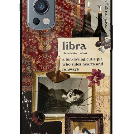 Libra Zodiac OnePlus Nord 2 5G Glass Case