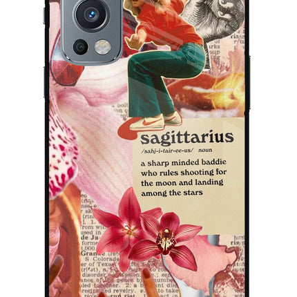 Sagittarius Zodiac OnePlus Nord 2 5G Glass Case