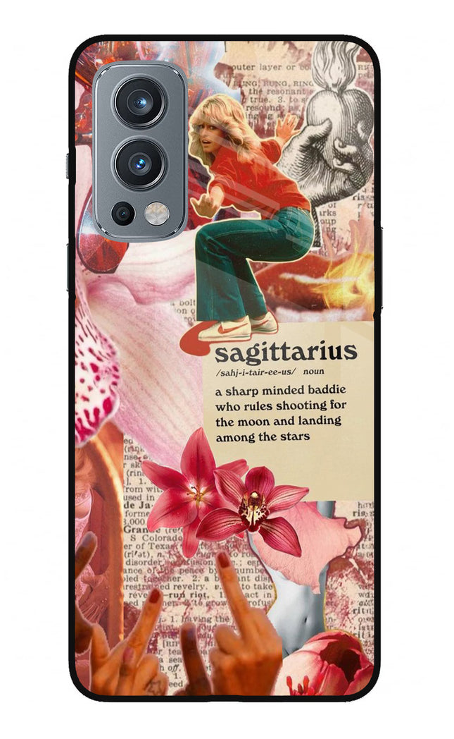 Sagittarius Zodiac OnePlus Nord 2 5G Glass Case