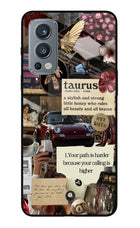 Taurus Zodiac OnePlus Nord 2 5G Glass Case