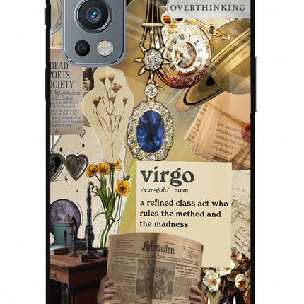 Virgo Zodiac OnePlus Nord 2 5G Glass Case