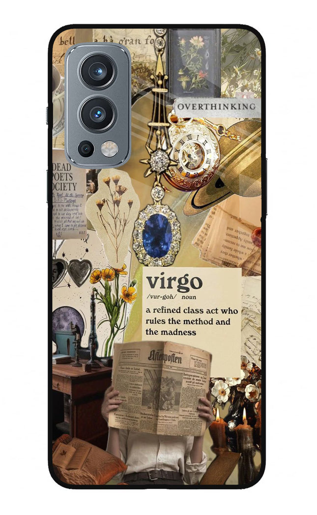 Virgo Zodiac OnePlus Nord 2 5G Glass Case