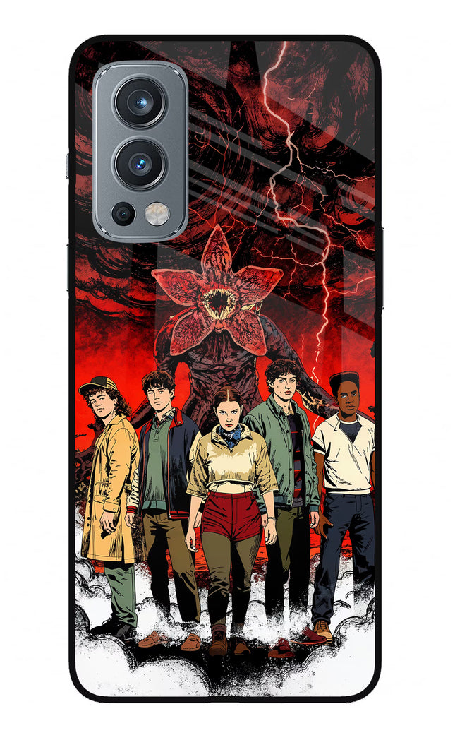 Ordinary Things Characters OnePlus Nord 2 5G Glass Case