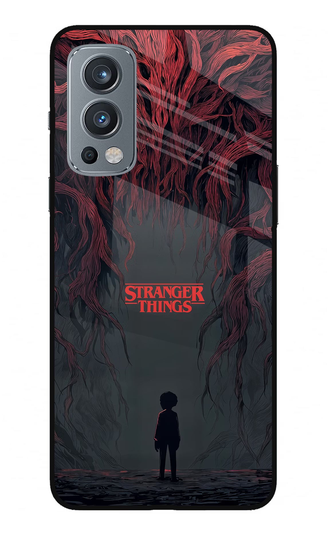 Ordinary Things Dark Side OnePlus Nord 2 5G Glass Case Back Cover by Casekaro