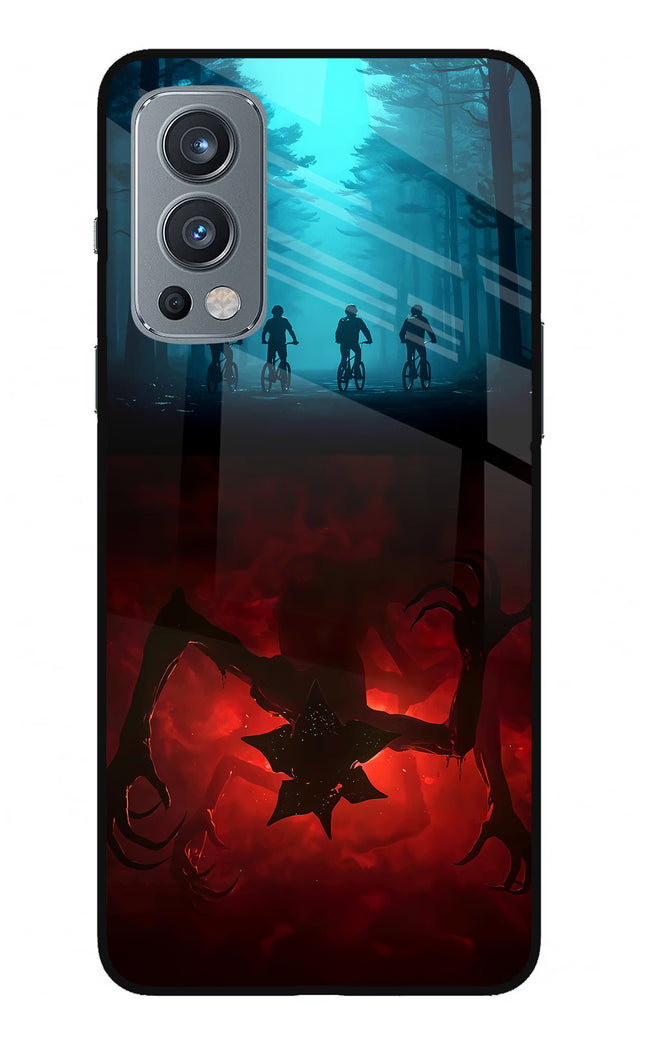 Ordinary Things Downside Up OnePlus Nord 2 5G Glass Case