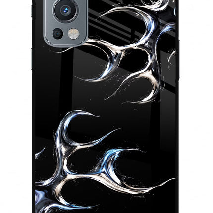 Chrome Tribal OnePlus Nord 2 5G Glass Case