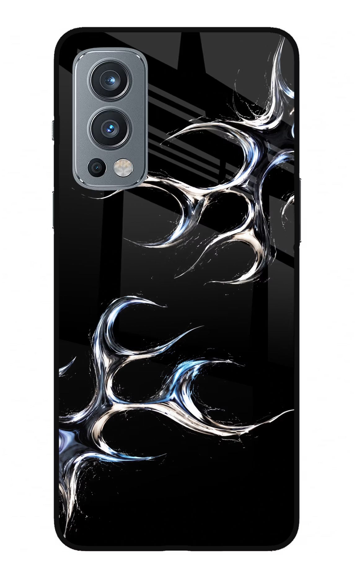 Chrome Tribal OnePlus Nord 2 5G Glass Case